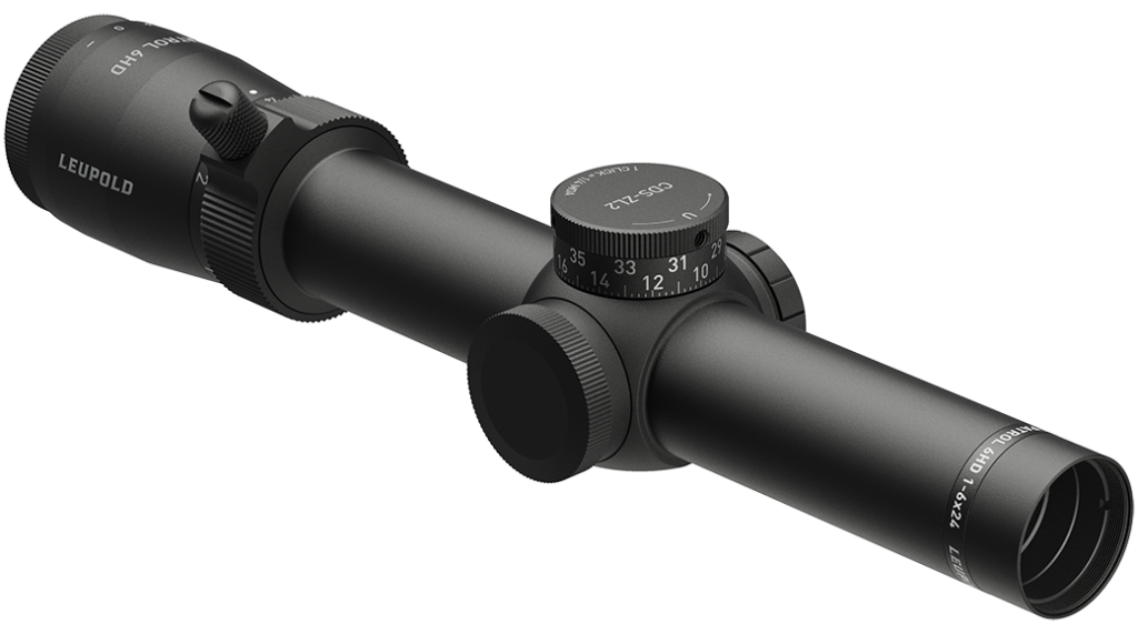 Leupold 182352 Patrol 6Hd Matte Black 1-6X24mm 30Mm Tube Illuminated Cm-R2 Reticle Features Throw Lever
