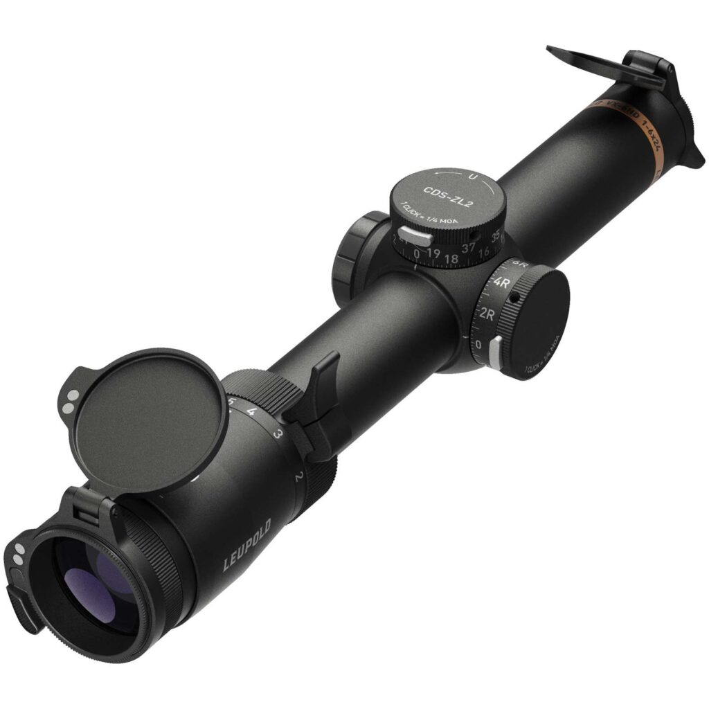 Leupold 171552 Vx-6Hd Matte Black 1-6X 24Mm 30Mm Tube Illuminated Firedot Duplex Reticle