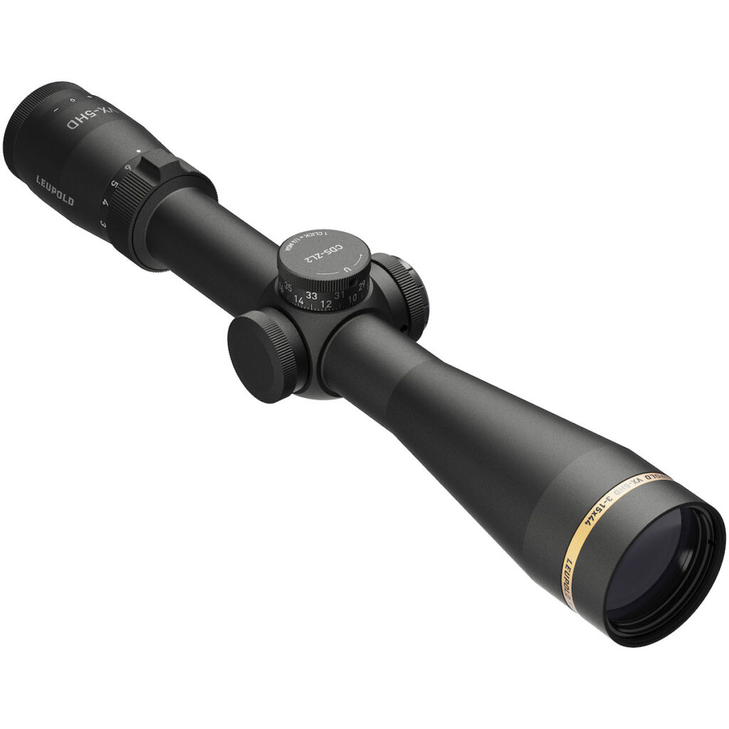 LEUPOLD VX-5HD 3-15x44mm CDS-ZL2 Side Focus Matte Boone & Crockett Riflescope 171717