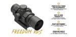 LEUPOLD FREEDOM RDS BDC 1×34 Red Dot Sight W/ MOUNT 180093 - View 9