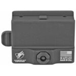 American Defense Manufacturing Aimpoint T1 Micro Mount 1 Piece Lower 1/3rd Co-Witness, Standard Lever, Black, AD-T1-11 STD ADT111STD - View 1