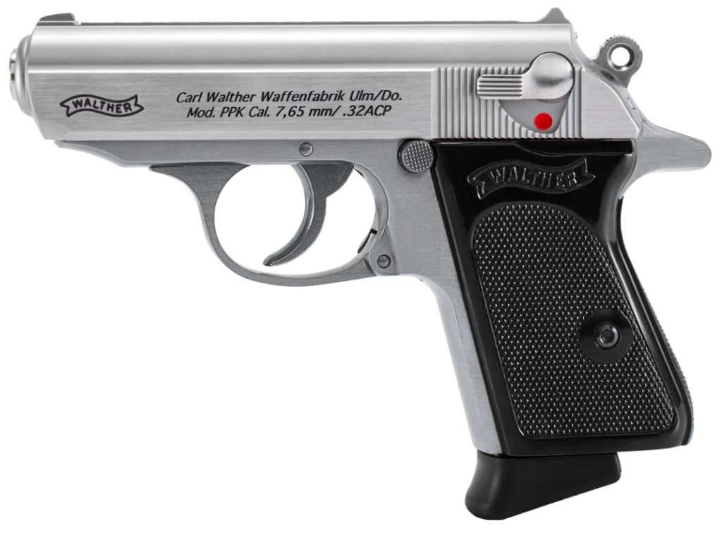 Walther PPK 32 ACP Stainless Steel 7 Round Capacity 4796020