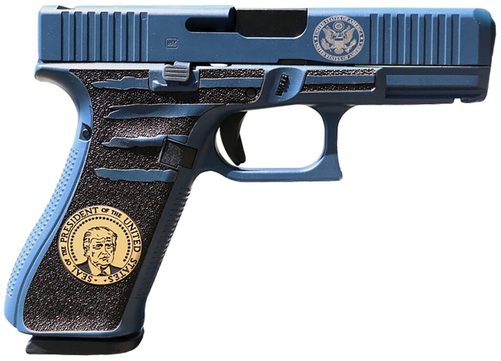Glock Model 45 Gen 5 9mm MOS Optics Ready Trump Edition PA455S204MOSPRESBLU