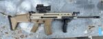 Used FN SCAR 16S 556 Nato FDE W/ Aimpoint Pro Red Dot 16″ Barrel Light 16 98501-1 - View 2