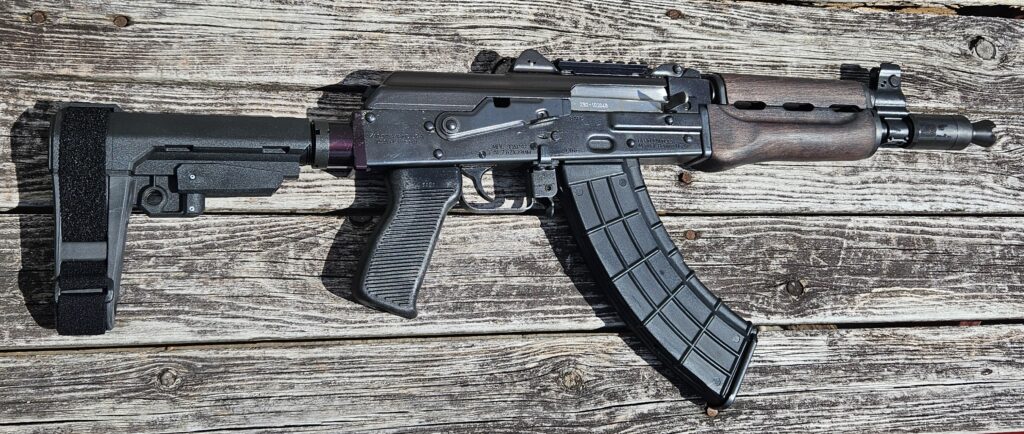 Used Zastava Arms ZPAPM70 with SBA3 pistol brace