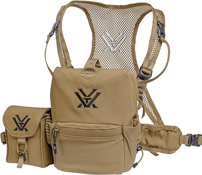 Vortex GlassPak Pro Binocular Harness – Small Fits Most 42mm Or Smaller Binoculars