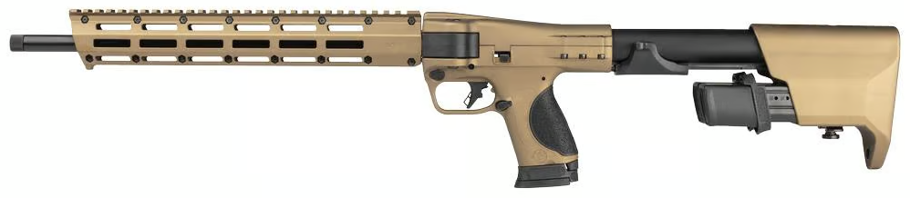 Smith & Wesson M&P FPC 9mm Burnt Bronze Folding PCC Free Vortex Crossfire! 14231