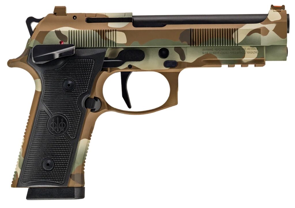 Beretta 92XI 9mm Optics Ready SAO Multicam 18 Round Capacity SPEC0733A18