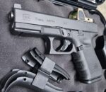 Used Rebuilt Glock 19 9mm W/ FDE Trijicon RMR RM06 3.25 MOA - View 2