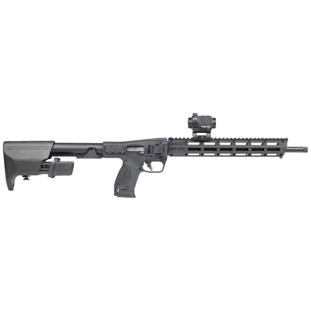 Smith & Wesson M&P FPC 9mm Folding PCC W/ Crimson Trace Red & Green Dot Free Vortex Crossfire!  14377