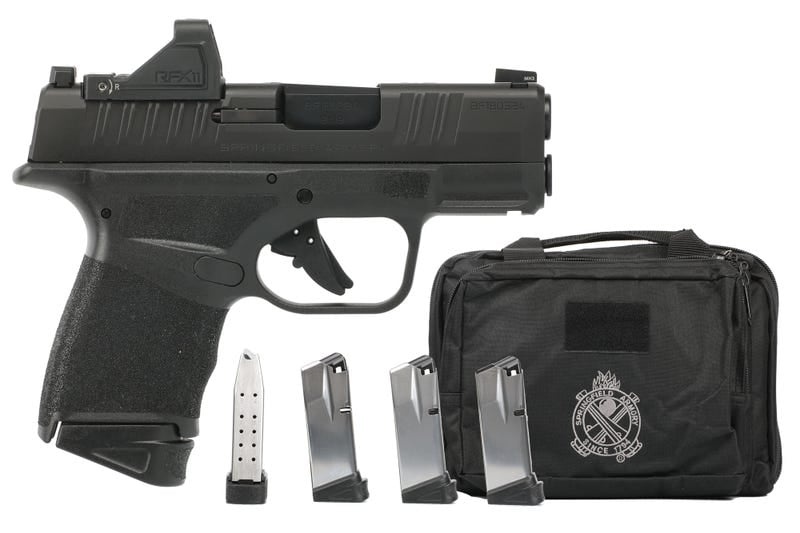 Springfield Hellcat 9mm W/ Viridian Green Dot 5- Magazines HC9319BOSP-GU24