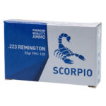 STV Scorpio 223 Remington Ammo 55 grain FMJ Case of 1000 Rounds S223055F - View 1