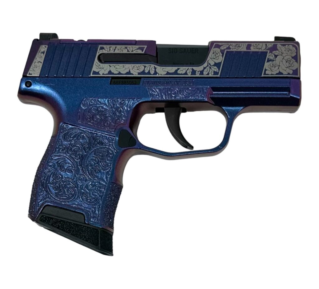 Sig Sauer P365 9mm Guns & Roses Mongoose Purple Optics Ready XI681228MGR