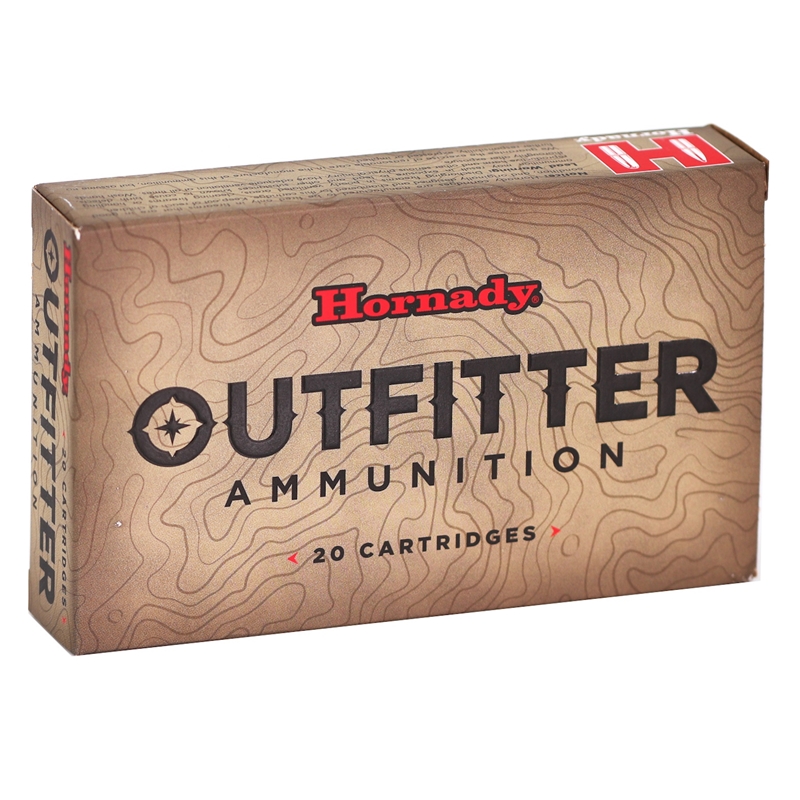 Hornady Outfitter 338 Win Mag Ammo 225 grain CX (Copper eXpanding) Lead Free Case of 200 Rounds 823394