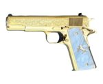 Colt 1911 El Ranchero 38 Super 24K Gold Engraved #160 of 300 CNCELRANCH - View 2