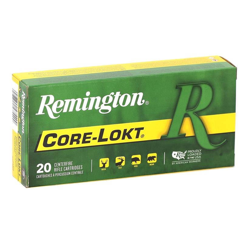 Remington Core-Lokt 45-70 Gov’t Ammo 405 grain Soft Point Box of 20 Rounds 21459 R4570G1 *Full Pressure Load*