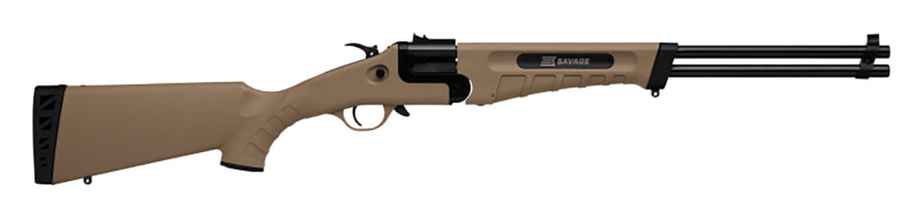 Savage Arms 23004 42 Takedown 22 LR 1rd 20″ Matte Black Single Shot Barrel, Flat Dark Earth Drilled & Tapped Carbon Steel Receiver Flat Dark Earth  Ambidextrous 23004
