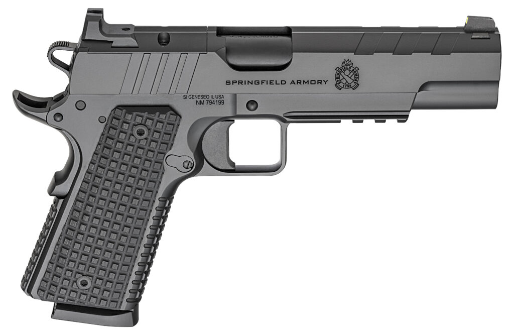 Springfield 1911 Emissary 45 ACP Optics Ready AOS Blackout 5″ Barrel PX9230LAOS