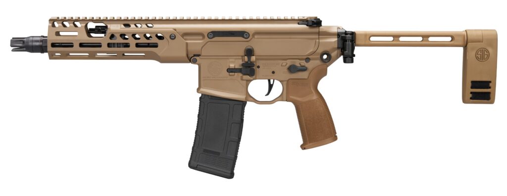 Sig Sauer MCX Spear-LT IR 300 Blackout 9″ Barrel Coyote Tan FDE PMCX-300B-9B-IR