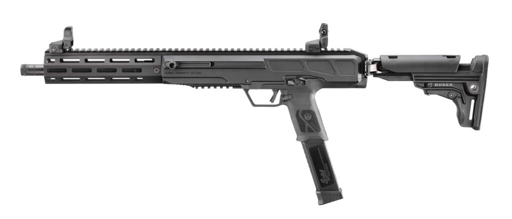 Ruger LC Carbine 10mm 16″ Threaded Barrel MLok Handguard 30 Round Capacity 19307