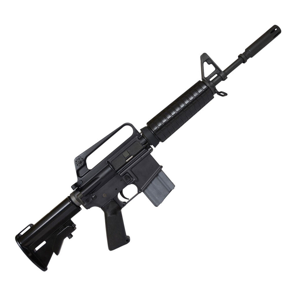 COLT XM177E2 Retro Carbine 5.56 NATO Semi Auto Rifle 16″ Barrel 20 Rounds Black CRXM177E2B