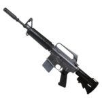 COLT XM177E2 Retro Carbine 5.56 NATO Semi Auto Rifle 16″ Barrel 20 Rounds Black CRXM177E2B - View 2