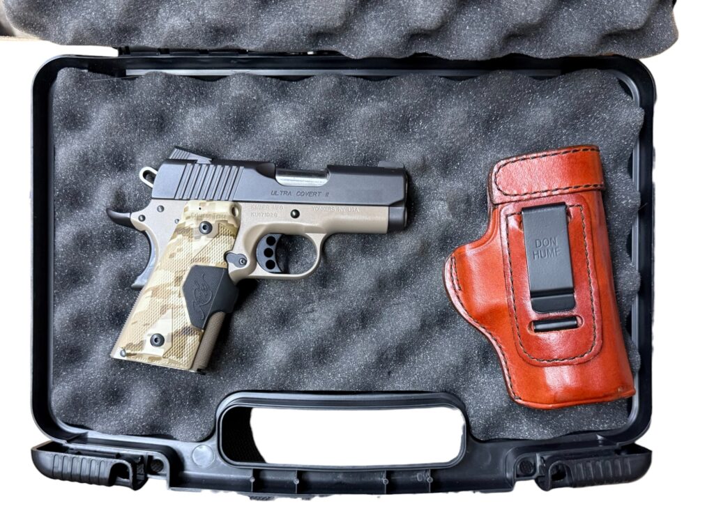 Used Kimber Ultra Covert II 45 ACP 3″ Barrel Crimson Trace Laser Grips 3200167
