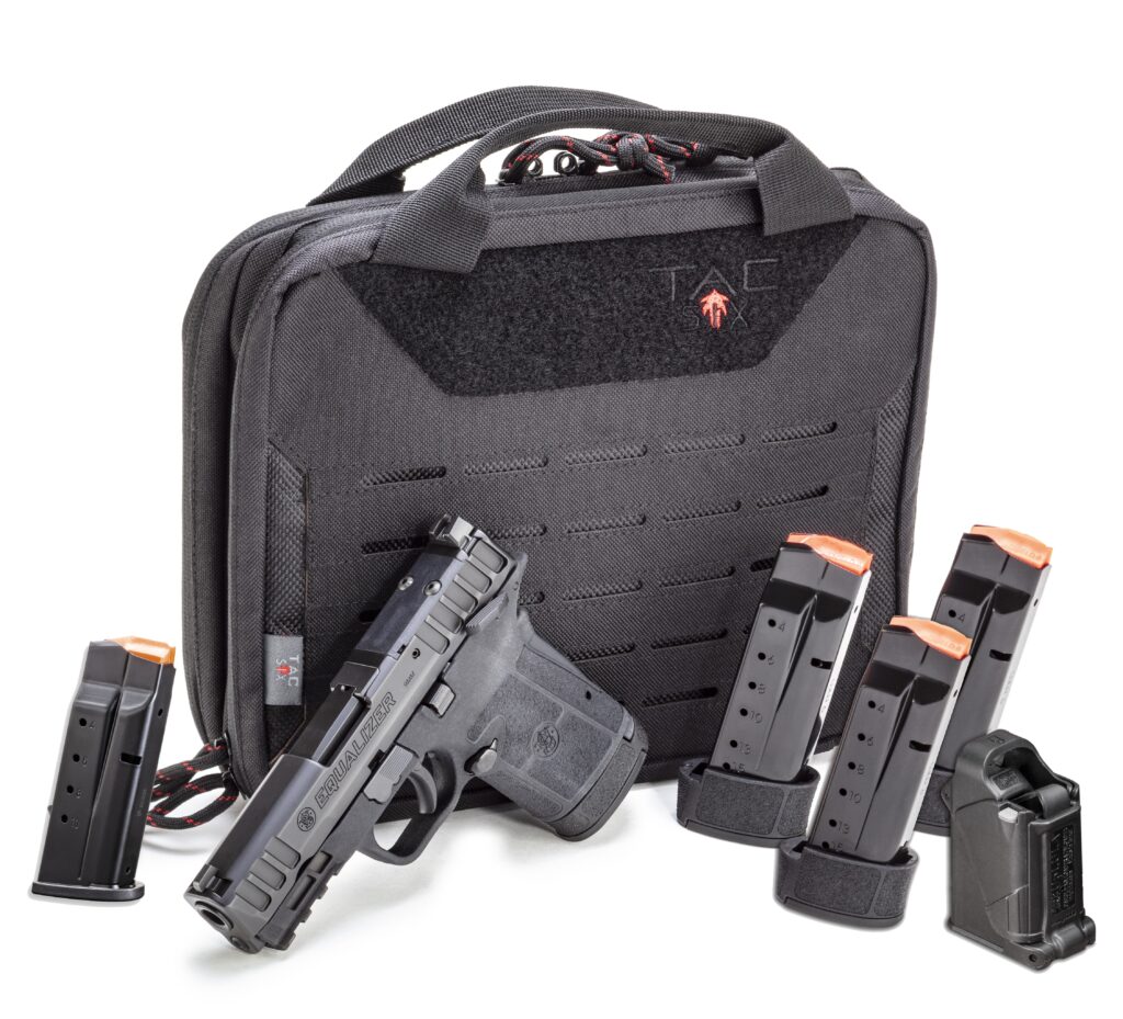 Smith & Wesson Equalizer 9mm Thumb Safety 5- Mags & Bag 14346