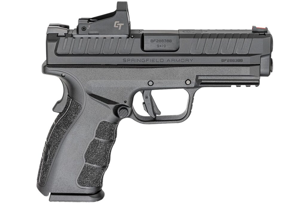 Springfield XD Mod 3 9mm OSP 4″ Barrel W/ Crimson Trace Red Dot 16 Round Capacity XDDG9101BOSPCT