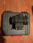 Used Trijicon MRO 2.0 MOA Red Dot Matte Black 2200003 MRO 1x 25mm AC31021 AmDef Mount - View 2