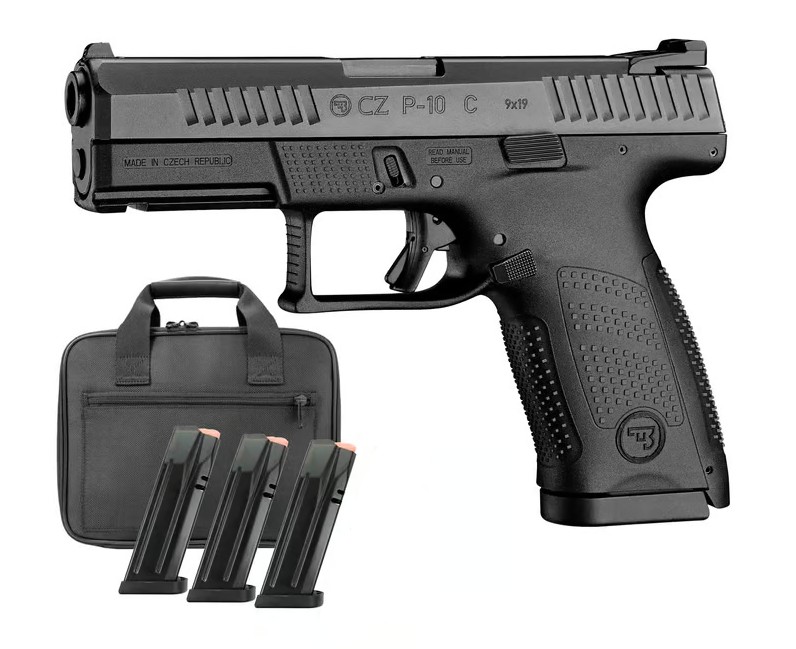 CZ P-10 C 9mm 4- 15 Round Magazines Range Pack P10 P-10C 91576