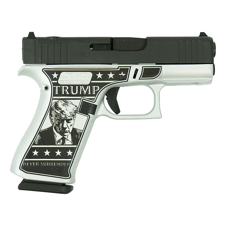 Glock 43X 9mm Trump 2024 Mug Shot MOS Optics Ready PX4350201FRMOSMS
