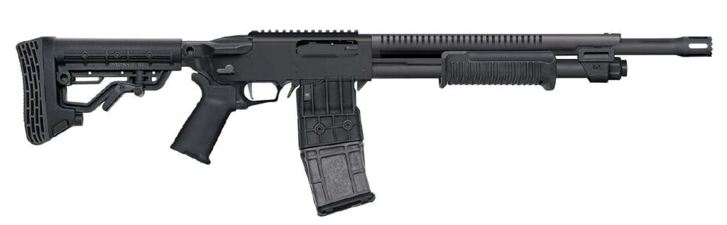 Mossberg 590RM 12 Ga Pump Action 18″ Breacher Barrel Mag Fed 590M 50218