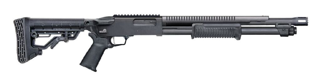 Mossberg 590R 12 Ga Pump Action 18″ Breacher Barrel 6- Shot Adjustable Stock 50761