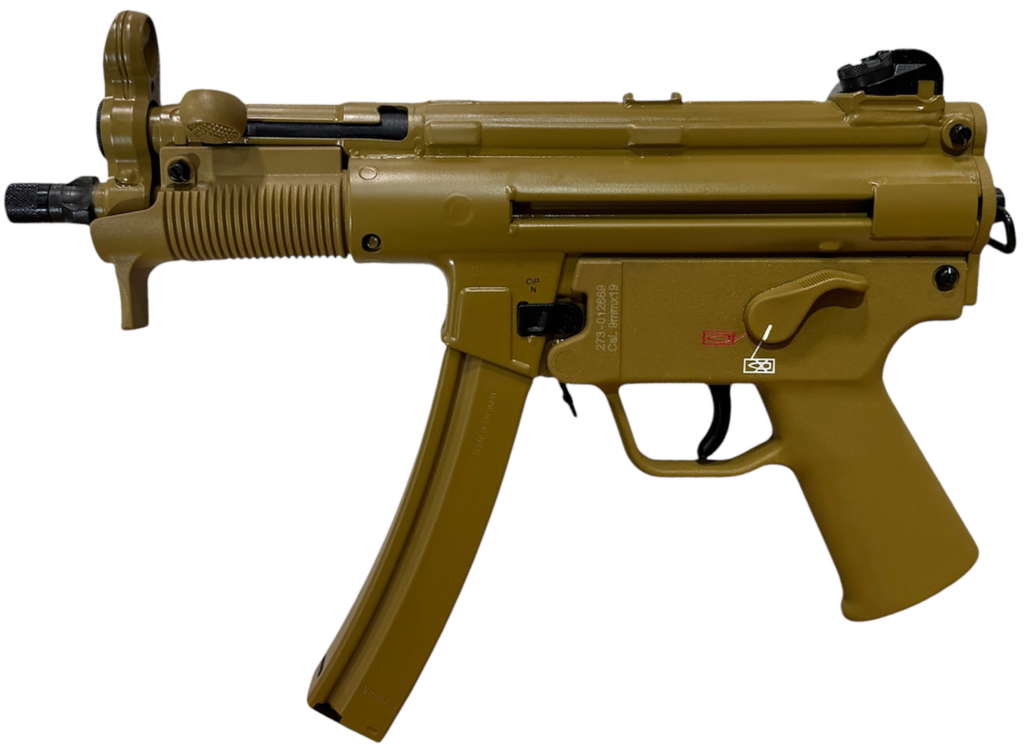 HK Heckler & Koch SP5K PDW 9mm MP5K RAL8000 FDE 10 Round Capacity 81001077