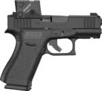 Like New Unfired Glock 43X 9mm MOS8 W/ Aimpoint COA- Shield Arms 15 round/2 10 round Glock mags - View 1