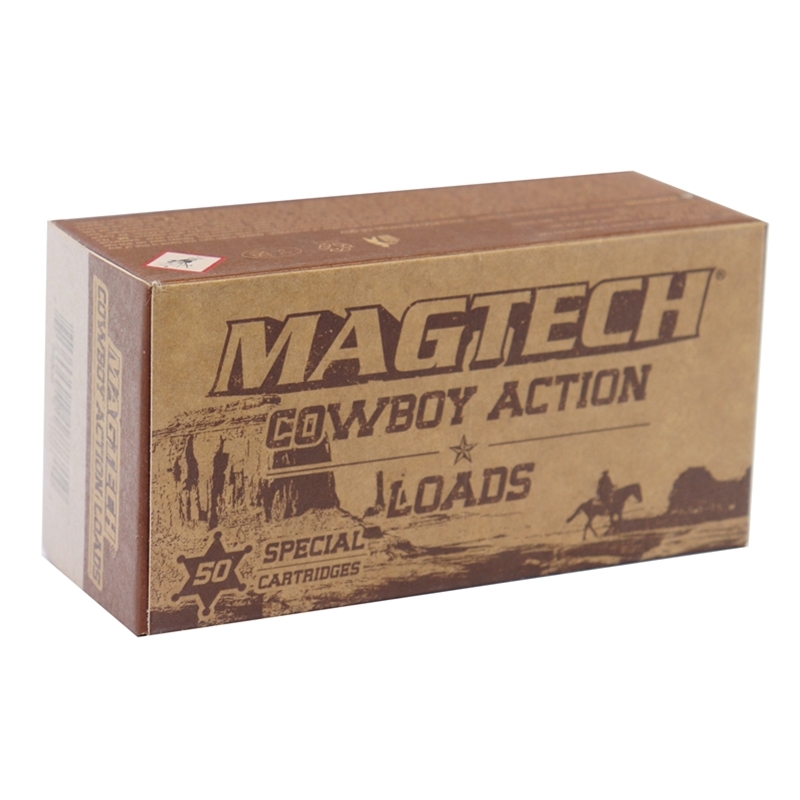 Magtech Cowboy Action 357 Magnum Ammo 158 grain Lead Flat Nose Case of 1000 Rounds 357L