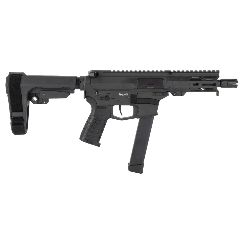 CMMG Banshee MKGS 9mm 5″ Barrel MLok Armor Black 99A290F-AB