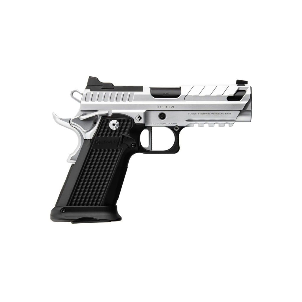 Fusion XP-Pro 9mm Chrome 4″ Barrel Optics Ready Glock Pattern Mags 17+1 2011 XP-9-C