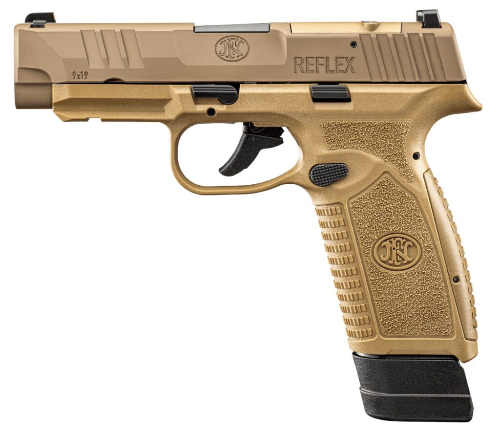 FN Reflex XL MRD 9mm FDE NMS 18 Round Capacity 66-101760