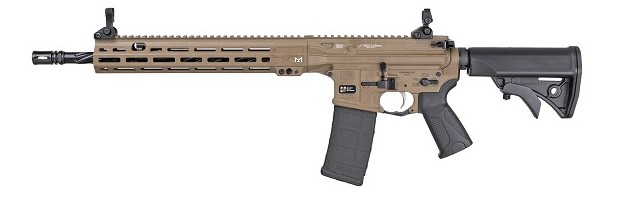 LWRC IC-MKII Ambi Comp Rifle 556 Nato 16″ Barrel FDE ICMKIIR5CK16