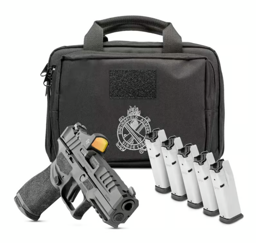 Springfield Echelon 4.0C 9mm W/ Crimson Trace Red Dot Gear Up Package EC9409B-U-GU25