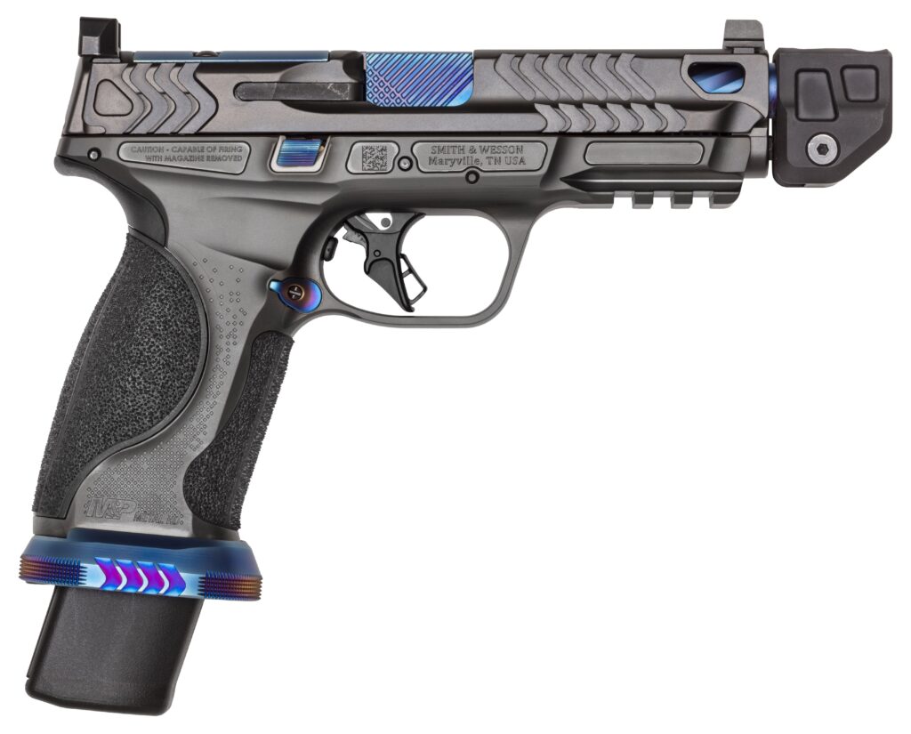 Smith & Wesson M&P9 2.0 Metal HD Spec V 9mm Performance Center Blue Comped 14284