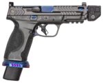 Smith & Wesson M&P9 2.0 Metal HD Spec V 9mm Performance Center Blue Comped 14284 - View 1