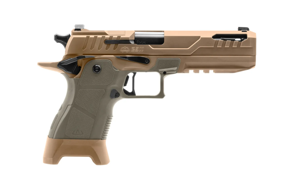 OA Defense 2311 Pro 9mm Optics Ready High Desert Sage 5- Mags 5″ Ported Barrel