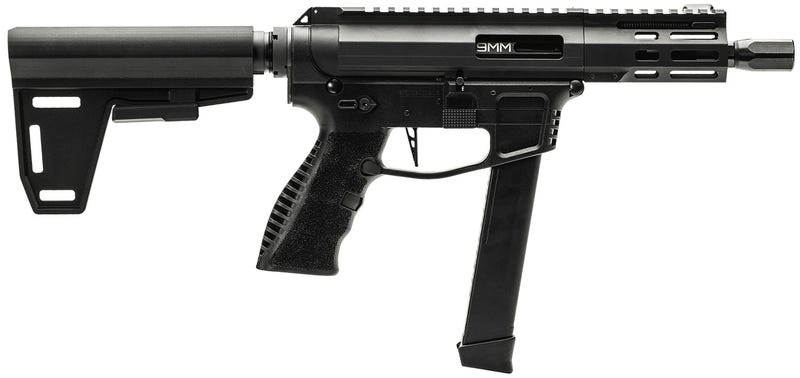 GForce Arms Jawbone Hybrid 9mm 5″ Threaded 33rd Glock Mag Pistol GFHYB5