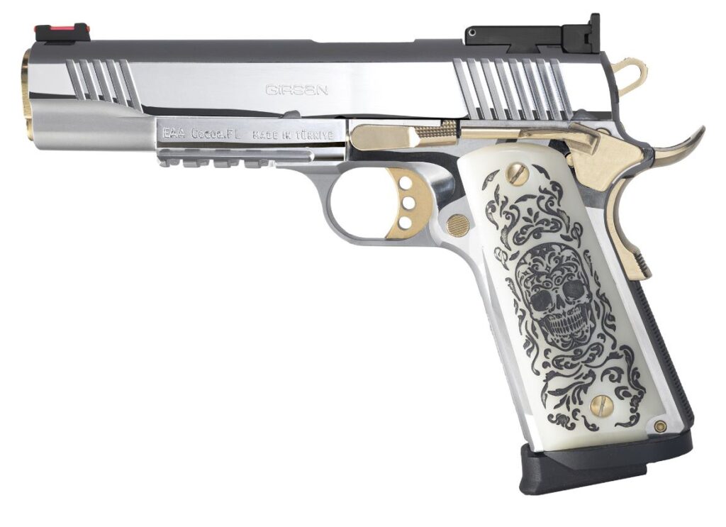 EAA Girsan MC1911S Liberador 38 Super Polished Stainless 5″ Barrel 391055
