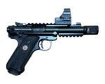 Used Ruger Mark IV Tactical 22 LR 5- Magazines Holosun 507Comp Volquartsen Trigger 40150 MK - View 2