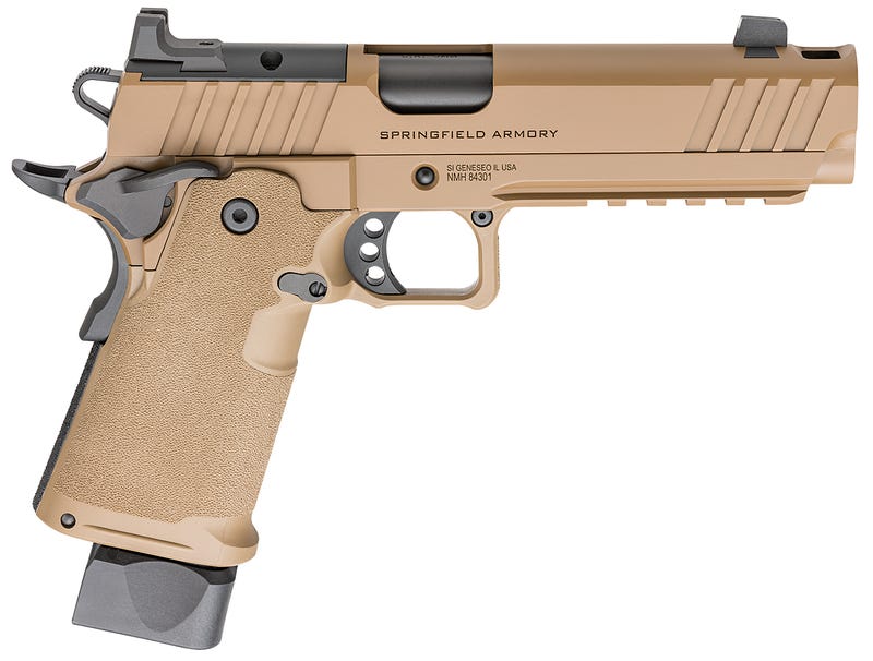 Springfield Prodigy Comp 9mm 5″ Compensated Barrel Optics Ready FDE PH9119AOSCB-COMP