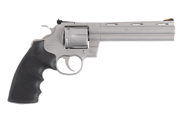 Colt Python 357 Mag Bead Blasted Matte Stainless 6″ Barrel PYTHON-SM6RTS